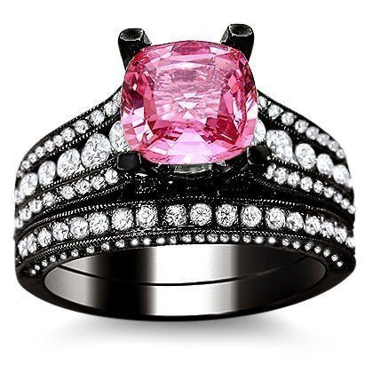Sapphire & Diamond Engagement Rings