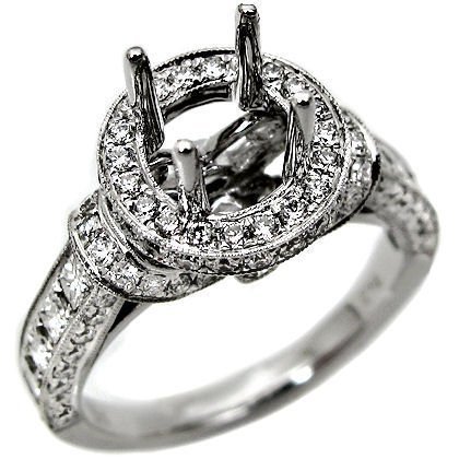 Diamond Semi Mount Rings