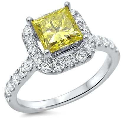 Yellow Diamond Engagement Rings