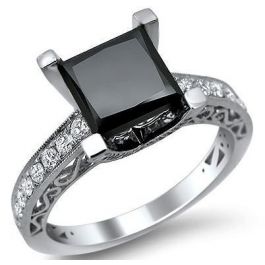 Noori black clearance diamond ring