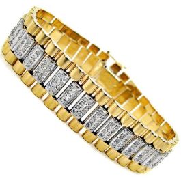 Rolex style bracelet with diamonds online