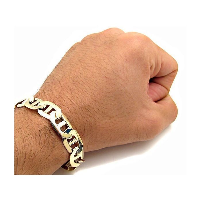 Gold mariner link bracelet on sale