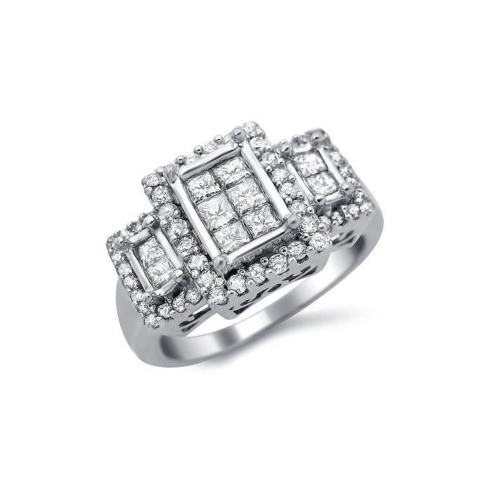 Princess cut sales cocktail rings