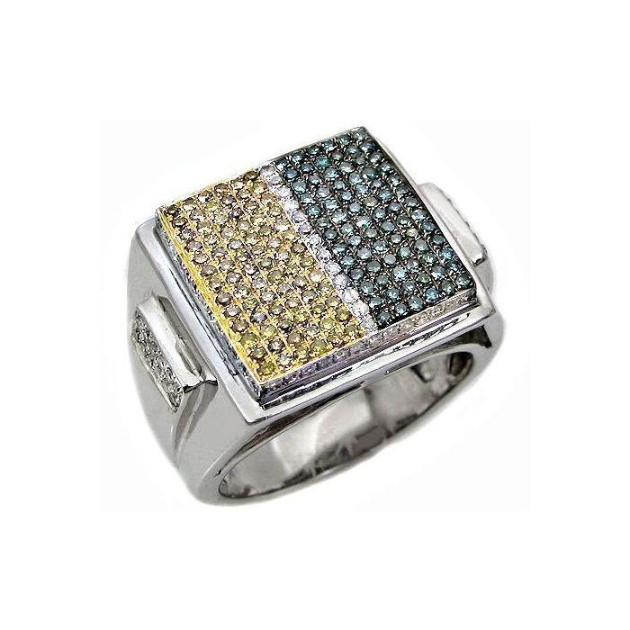 Mens canary diamond ring online