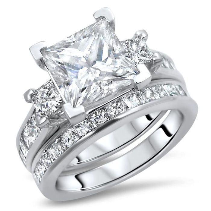 Buy Three Stone Engagement Rings Online | Blue Nile