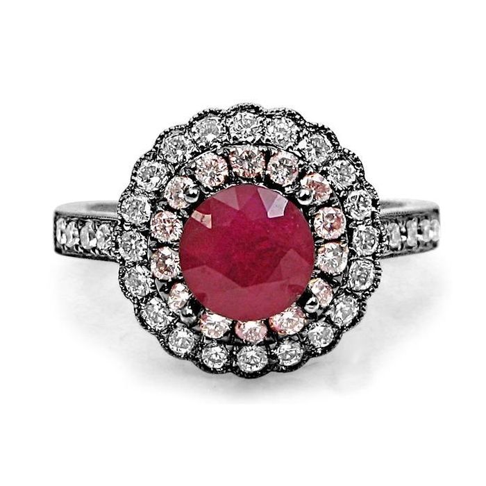 If I want a light pink stone, should I go with pink sapphire, moissanite,  morganite, or cubic zirconia? : r/Moissanite