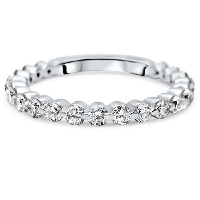 Tiffany Full Circle Round Diamond Embrace Band Ring Carat