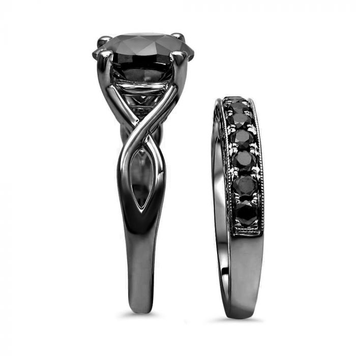 Infinity style engagement rings deals