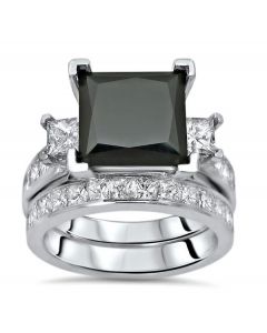 Black Diamond Engagement Rings